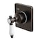 Kingston Brass KS3045BPL Bel-Air Three-Way Diverter Valve W/Trim Kit, Oil Rubbed Brnz KS3045BPL - alternate 1